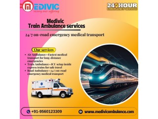 Medivic Assisting Families during Health Issues in Ranchi with its Train Ambulance