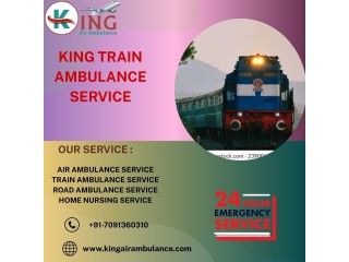 King Helping the Unfit Reach Distant Hospital in Chennai in its Train Ambulance