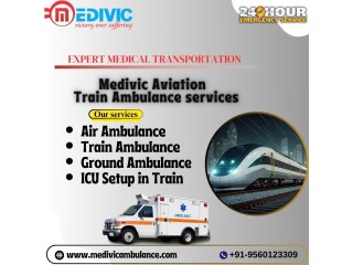 Medivic equips top transportation through a train ambulance for sick patients in Guwahati