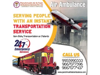 With Top Medical Aid, Get Air and Train Ambulance Services in Varanasi by Panchmukhi