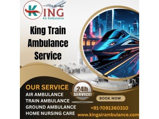 Use King, a Top-Notch Train Ambulance from Kolkata with Latest Medical Features at a Nominal Fare