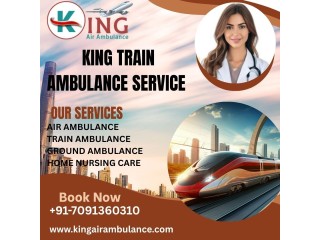 King Train Ambulance in Guwahati provides affordably and reliable service while Transit a Patient