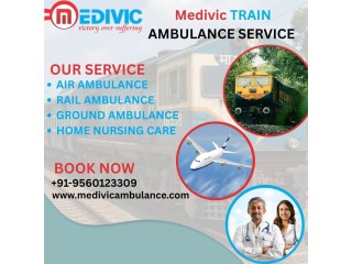 Choose Medivic Train Ambulance Service in Indore, Provide Life-Saving Medical Care