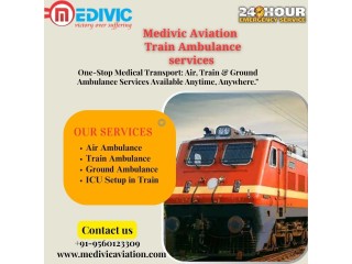 Medivic Aviation Gives a Structured shift in Raigarh with its Train Ambulance
