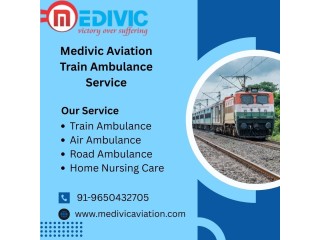 Patients Are Transported Carefully By Medivic Aviation Train Ambulance in Guwahati