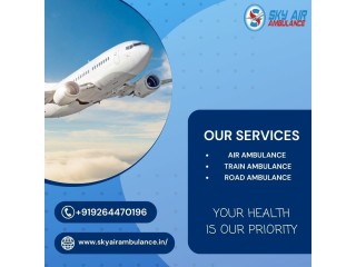 Transportation In Medical Critical Cases From Bangalore To Delhi With Sky Air Ambulance