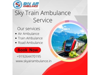 Hire a Sky Train Ambulance from Jabalpur at a nominal  fee and take your patient safely