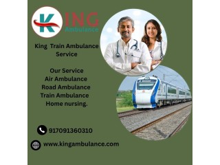 King Observes Every Time-Sensitive Detail in Mumbai in its Train Ambulance