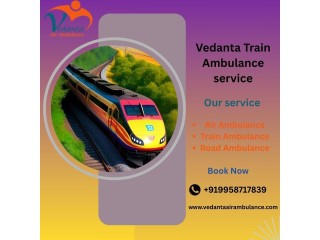 Vedanta Train Ambulance provides easy transportation for critical needs in Kerala