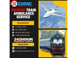 Contact Medivic Train Ambulance Service in Lucknow Provide Proper Medical Facility