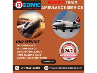 Select Medivic Train Ambulance Service in Indore with Expert Medical Team