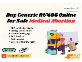 Buy Generic RU486 Online for Safe Medical Abortion