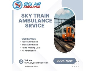 Book Sky Train Ambulance Service in Nagpur to Transport Your Loved Ones