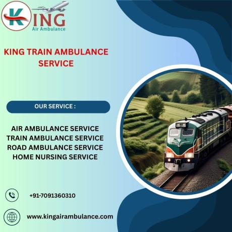 king-train-ambulance-in-delhi-has-a-well-cleaned-medical-area-and-well-arrangements-facilities-inside-big-0