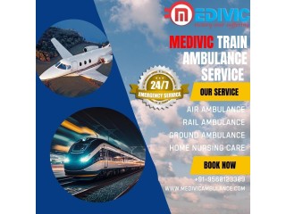 Medivic Making the Correct Decision at Crucial Times in Lucknow in a Train Ambulance