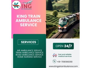 King Train Ambulance has a special medical area and well-arranged facilities inside