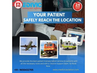Medivic Aviation Maintaining Patients fixture During Transit in Lucknow in its Train Ambulance