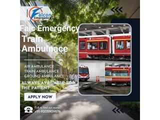 Falc Emergency Train Ambulance Service in Patna Provides the Best Solution Regarding the Needs of the Patients