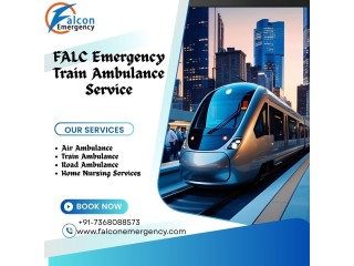 Medical Transfer can be organized for the Convenience of Patients at Falc Emergency Train Ambulance in Mumbai