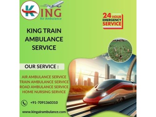 King Train Ambulance Service in Patna Takes care of every need according to Patients