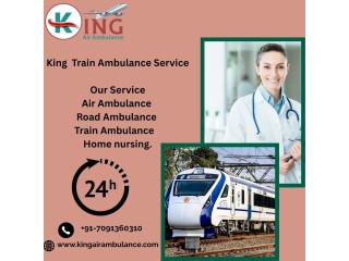 Get the Newest Medical Service and Rapid Transfer in King Train Ambulance in Patna