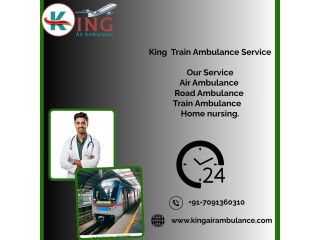 Shifting for your loved one is become easier in King Train Ambulance Service in Ranchi