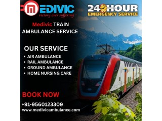 Medivic Train Ambulance Service in Nagpur Which Provides the Beneficial Medical Service