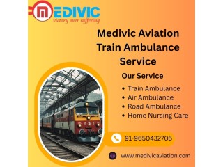 For Top-Notch Care, Always Opt For Medivic Aviation Train Ambulance in Guwahati