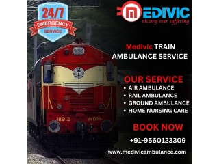 Medivic Train Ambulance Service in Jabalpur Provides World Class Medical Care