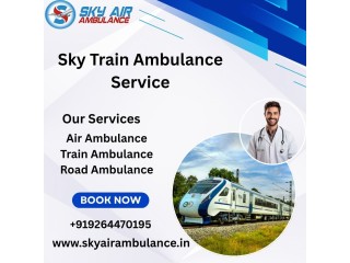 Choose Sky train Ambulance Service for Quick Transfer of Patients in Jamshedpur