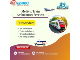 Medivic Maintains a Steady Process in Patna with its Train Ambulance