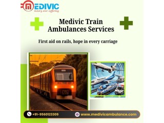 Medivic offers its train ambulance in Guwahati transits patient in real time