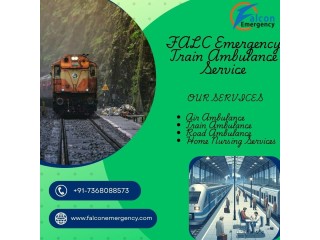 FALC Emergency transports the injured to various cities through its train ambulances in Bangalore