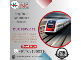 Book King Train Ambulance Service for low cost and high-tech service in Patna