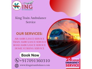 King Train Ambulance Service in Delhi provides immediate medical treatment