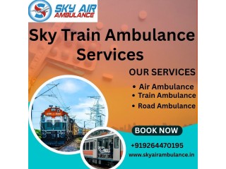 Hire Sky Train Ambulance Services in Patna to transport your critical patient