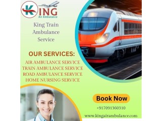 King Train Ambulance Service in Kolkata provides state-of-the-art treatment for critical patients
