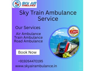 Use Sky Train Ambulance Services for Patient Care in Siliguri