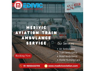 Medivic Aviation Train Ambulance to Transport Patients with Modern ICU Facilities in Kolkata