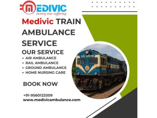 Reliable and Excellent Medical Facility Provide by Medivic Train Ambulance Service in Nagpur