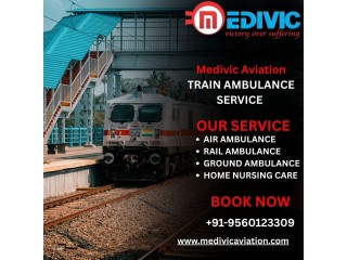 Medivic Aviation Train Ambulance in Chennai Safely Completed the Transfer Mission