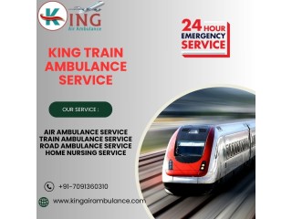 King Train Ambulance in Patna provides reliable, fast and Careful service