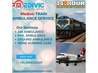 Most Advanced Medical Equipments Provide by Medivic Train Ambulance in Lucknow