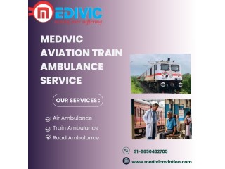 Patients Are Transferred Without Any Hassle by Medivic Aviation Train Ambulance in Bangalore