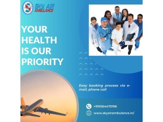 Transportation Of Patients Safely From Jamshedpur To Delhi With Sky Air Ambulance
