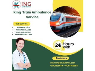 King Train Ambulance Service in Nagpur provides the facility to your patient