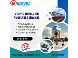 Medivic Train Ambulance in Patna Provide a Fair Chance to Travel to Your Source Destination Easily
