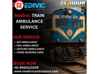 Now Avail the Low Cost Medivic Train Ambulance Service in Varanasi