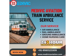 Opt For Medivic Aviation Train Ambulance in Bangalore for All Your Medical Transportation Needs