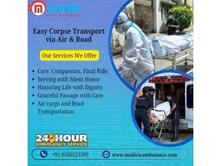 Medivic Hearse Transportation in Varanasi Is an Excellent Substitute Provider with Advanced Facilities